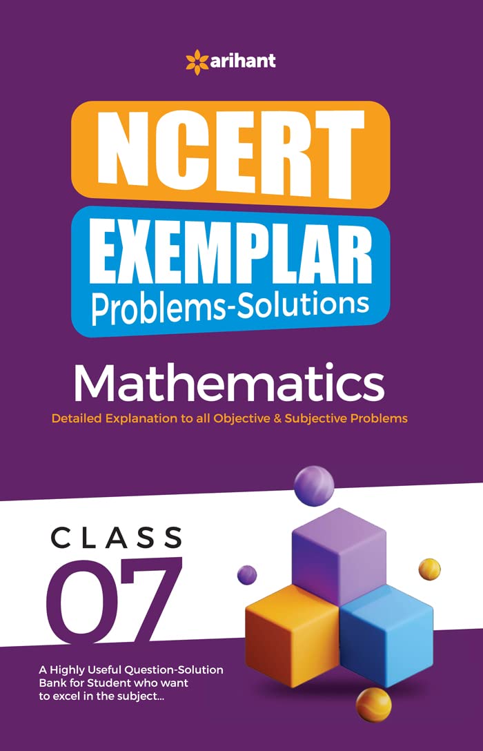Arihant NCERT Exemplar Problems Solutions Mathematics class 7th