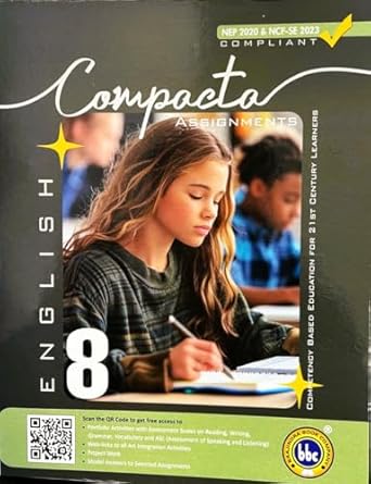 BBC Compacta English Assignments for Class 8 - Latest for 2025-26 Sess