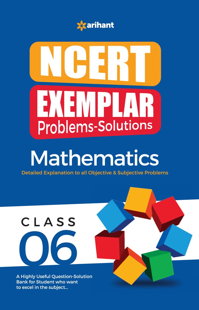 Arihant NCERT Exemplar Problems Solutions Mathematics class 6th