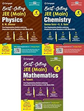 Load image into Gallery viewer, Cengage - Best Selling JEE Main Physics + Chemistry + Maths - Combo Set of 3 Books with Supplementray Booklet - 4th/Ed. - with 13 Years Solved Papers on Digital - For 2026 JEE Mains Exam