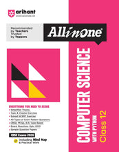 Load image into Gallery viewer, Arihant All in One Computer Science Class 12 for CBSE Exams 2026 | Simplified Theory, CBQs, MCQs, Board Questions Upto 2025, Mind Maps and Project Work