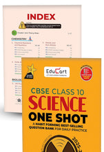Load image into Gallery viewer, Educart CBSE Class 10 One Shot Question Bank 2025-26 Science, Mathematics, Social Science and English (for 2026 exam) 4 Book Bundle