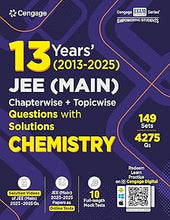 Load image into Gallery viewer, Cengage - Physics + Chemistry + Mathematics Combo ( Set of 3 Books ) - 13 Years JEE Main Chapterwise + Topicwise Questions with Solutions (2013 - 2025) - 149 Sets - 4275 Questions - New Edition 2026