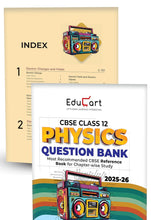Load image into Gallery viewer, Educart CBSE Question Bank Class 12 2025-26 Physics, Chemistry and Mathematics (Includes Past Years Solved Questions) Set of 3 Books