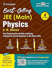 Load image into Gallery viewer, Cengage - Best Selling JEE Main Physics + Chemistry + Maths - Combo Set of 3 Books with Supplementray Booklet - 4th/Ed. - with 13 Years Solved Papers on Digital - For 2026 JEE Mains Exam