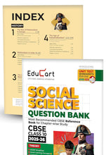 Load image into Gallery viewer, Educart CBSE Question Bank Class 10 Bundle - Science, Mathematics, Social Science and English on New Syllabus 2025-26 (Introducing Unit Test Worksheets for 2026 Boards)