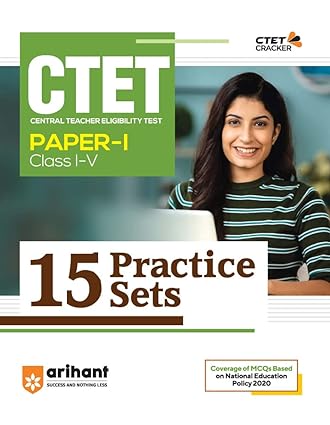 15 Practice Sets CTET Paper 1 for Class 1 to 5th-(2023-2024)