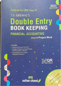 T.S. Grewal’s Financial Accounting Textbook for CBSE Class 11 - Double Entry Book Keeping, (Examination 2023-24) Paperback