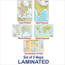 Load image into Gallery viewer, Free set of 5 MAPS for UPSC
