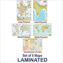 Load image into Gallery viewer, Free set of 5 MAPS for UPSC
