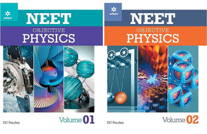 COMBO PACK OF OBJECTIVE NEET PHYSICS VOLUME 1 & 2 EXAMINATION AUTHOR D. C. PANDEY