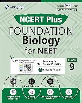 Cengage NCERT Plus Foundation Biologyfor JEE & NEET: Class 9