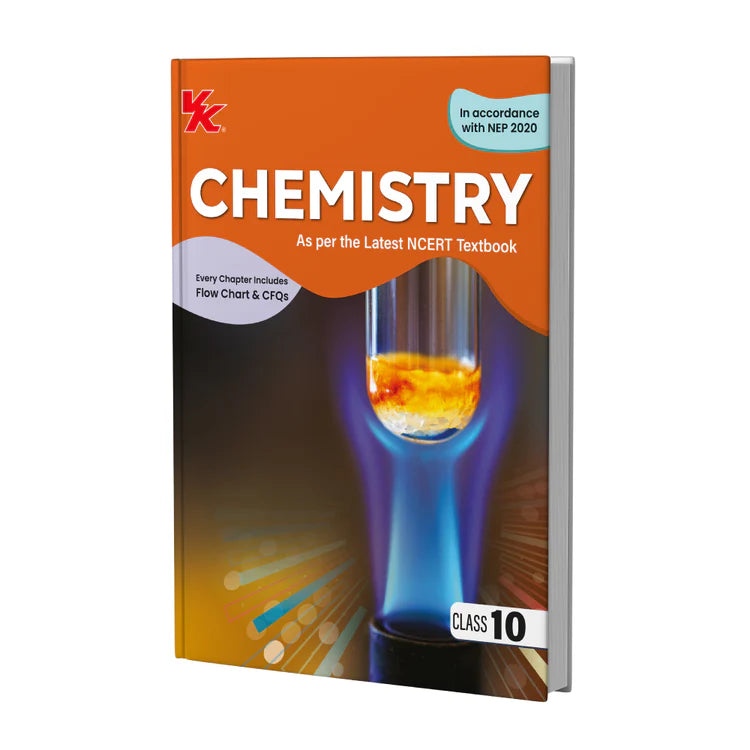 Chemistry Book for Class 10 | CBSE (NCERT Solved) | 2025-26 Examination | by VK Global Publications