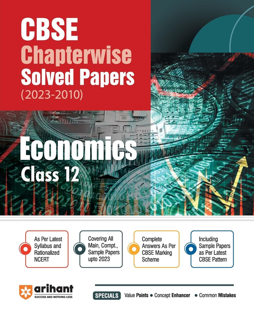 Arihant CBSE Chapterwise Solved Papers 2023-2010 Economics Class 12th