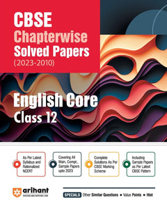CBSE English Core Chapterwise Solved Papers Class 12