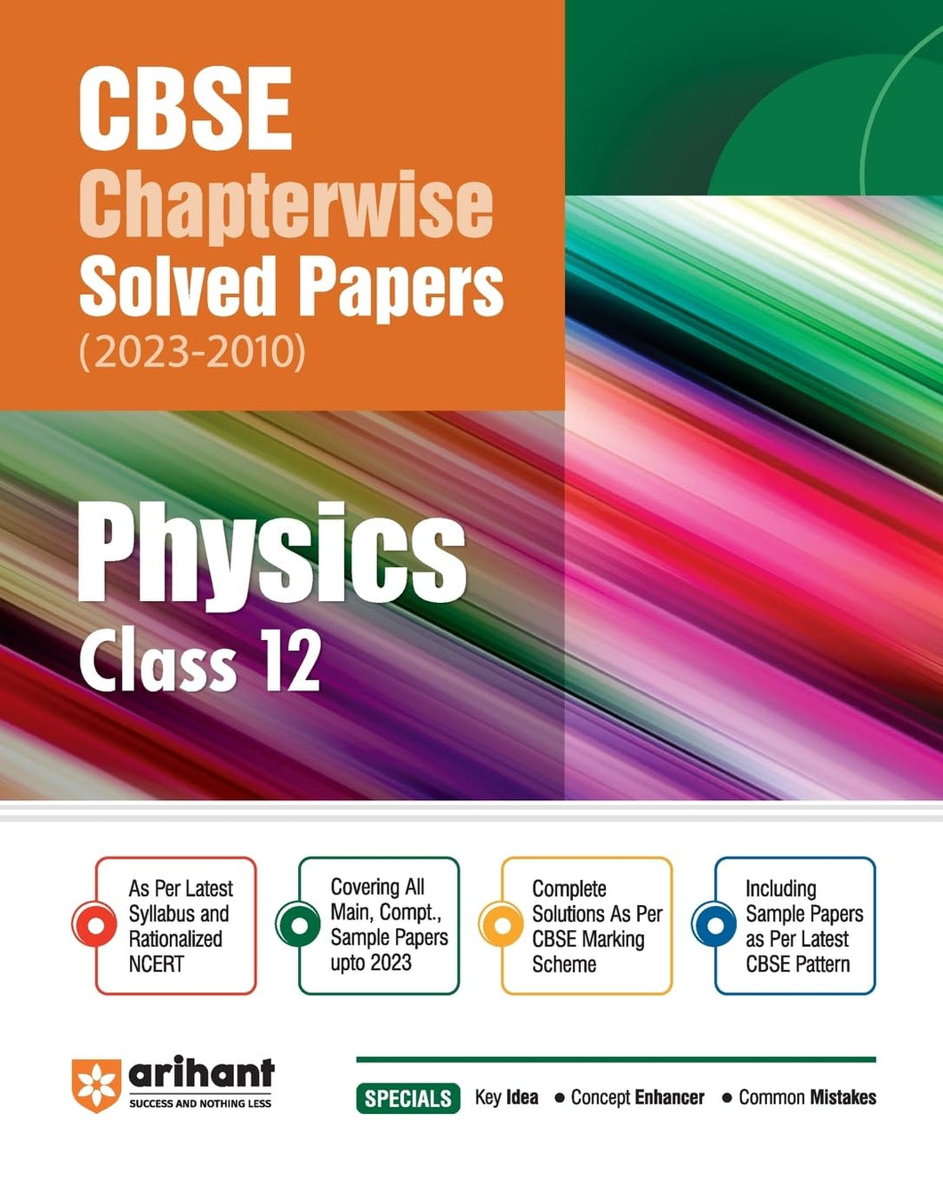 CBSE Physics Chapterwise Solved Papers Class 12 2020-2010