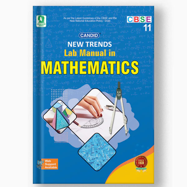 Candid New Trends Lab Manual In Mathematics- Class 11