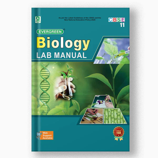 Evergreen Biology Lab Manual - Class 11 – Booksfy