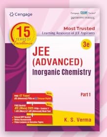 Cengage JEE Advanced Inorganic Chemistry: Part 1 with Free Online Assessments & Digital Content