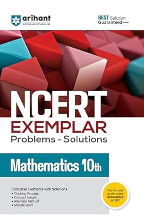 Arihant NCERT Exemplar Problems-Solutions MATHEMATICS class 10th