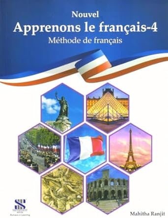 New Saraswati House Nouvel Apprenons Le Francais (Textbook) - 4 (2025)