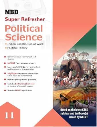 MBD SUPER REFRESHER POLITICAL SCIENCE CLASS 11 (E) (2025)