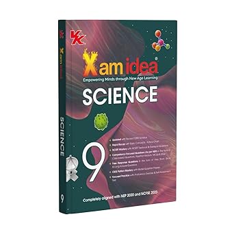 Xam idea Class 9 Science (2025–26) | Latest CBSE Syllabus| NEP 2020 & NCFSE 2023 Aligned | With Competency-Focused & Free Response Qs | Self-Assessment Tests