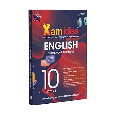 Xam idea English (Language & Literature) Class 10 Book | CBSE Board | Chapterwise Question Bank | Based on Revised CBSE Syllabus | NCERT Questions Included | 2025-26 Exam