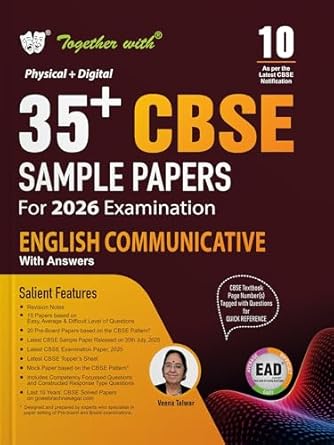 Together with CBSE EAD Sample Paper Class 10 English Communicative (Physical + Digital) for Board Exam 2026