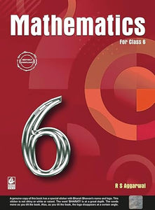 Mathematics for class 6 by R S Aggarwal- Latest Edition