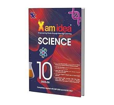 Xam idea Science Class 10 Book | CBSE Board | Chapterwise Question Bank | Based on Revised CBSE Syllabus | NCERT Questions Included | 2025-26 Exam