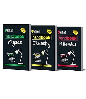 Arihant Combos of Handbook Physics+ Handbook Chemistry + Handbook Mathematics