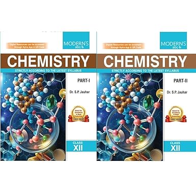 MODERN'S ABC PLUS OF CHEMISTRY CLASS-12 (PART-1 & 2) SP JAUHAR (2025)