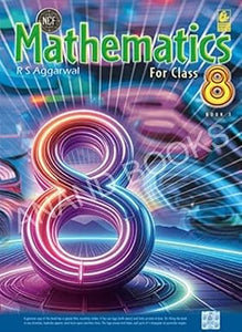 R S Aggarwal Class 8 Mathematics Book 1 2026 Edition | Based on NCERT Ganita Prakash Part 1 | Latest Revised Edition of Mathematics for Class 8 Rs Aggarwal 2026-27 CBSE Exams