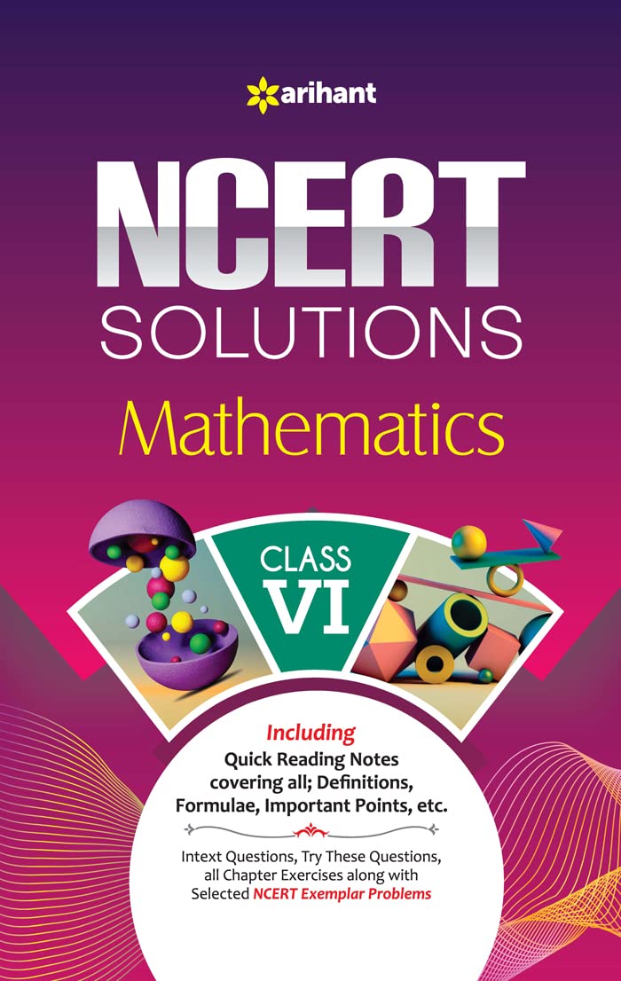 Arihant NCERT Solutions Mathematics for class 6th