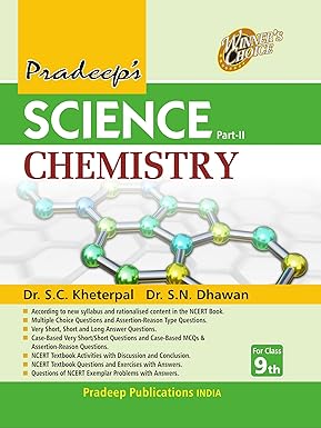 Pradeep's Science Part - II Chemistry for Class 9 - Examination 2025-26