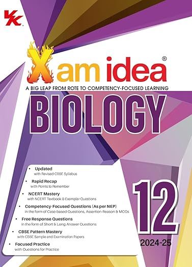 Xamidea Biology CBSE Class 12 - by Editorial Board (2024-25 Examination)