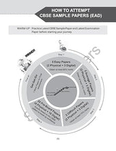 Load image into Gallery viewer, Together with 35+ CBSE Sample Papers Class 12 Physics for 2026 Board Exam | EAD Series in Physical + Digital Edition Includes Solved &amp; Unsolved Papers with CBQs &amp; Topper’s Answer Sheet
