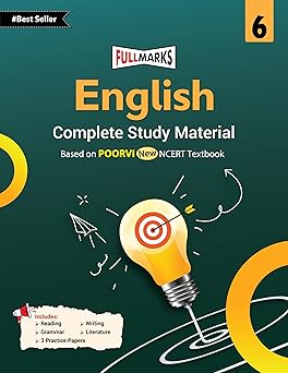 Full Marks Poorvi Complete Study Material for Class 6: Based on New NCERT Textbook Poorvi | Summary | Solved NCERT Textual Questions | Question Bank | Support Book