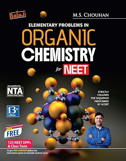Balaji Elementary Problems in Organic Chemistry for NEET - 13th Edition, 2025
