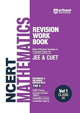 ARIHANT NCERT MATHEMATICS REVISION Work Book Vol 1 Class 11