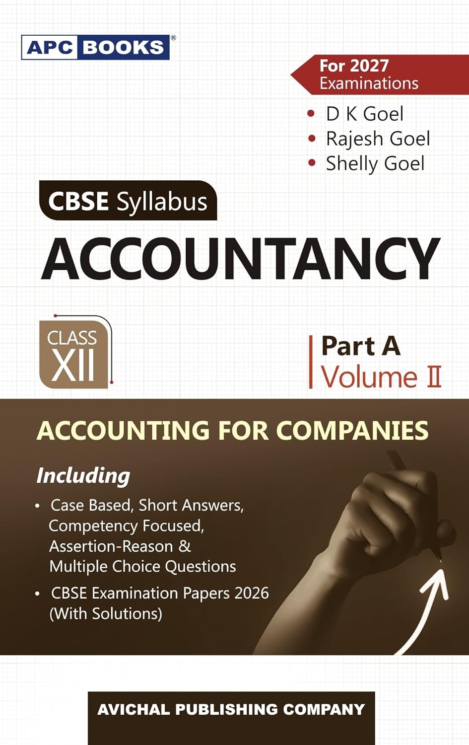 APC CBSE Accountancy Class 12 Part A Volume II - Image 1