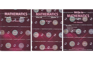 Mathematics for Class 12 by RD Sharma (Vol-1,2 & Mcq) - Examination 2024-25