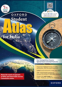 Oxford Student Atlas for India | 7th Edition | For UPSC and Competitive Exams | Latest Edition - Booksfy