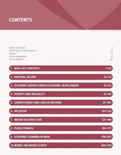 Load image into Gallery viewer, Indian Economy by Nitin Singhania (IAS) | 6th edition | Civil Services Exam - Prelims, Mains | State PSCs exams/ PCS exams | Chapter-wise Previous Years&#39; Questions (2010-24) | pluck-out chart | Updated Economic Survey 2024-25 &amp; Union Budget 2025-26

