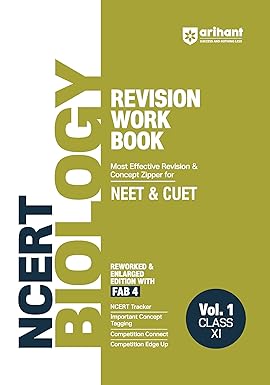 ARIHANT NCERT Biology REVISION WORK BOOK Vol1 Class XI