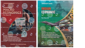 Indian Economic Development & Introductory For Macro Economics For Class 12 by Sandeep garg (Examination 2026-27) (Set Of 2 Books) - Booksfy