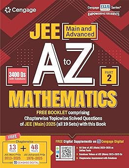 Cengage JEE Main and Advanced A to Z Mathematics: Part 2