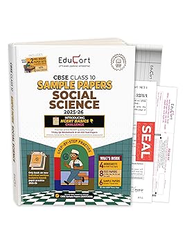 Educart CBSE Sample Paper Class 10 2025-26 Social Science (Based on latest CBSE Sample Papers Released on 30 July 2025) For 2026 Board Exam