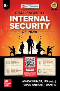 Challenges to Internal Security of India, 8e for UPSC 2026-27 | Courseware | 30+ Author's Videos | Chapter-wise Solved Online Mains Previous Years' Solved Papers (2021 - 2025)